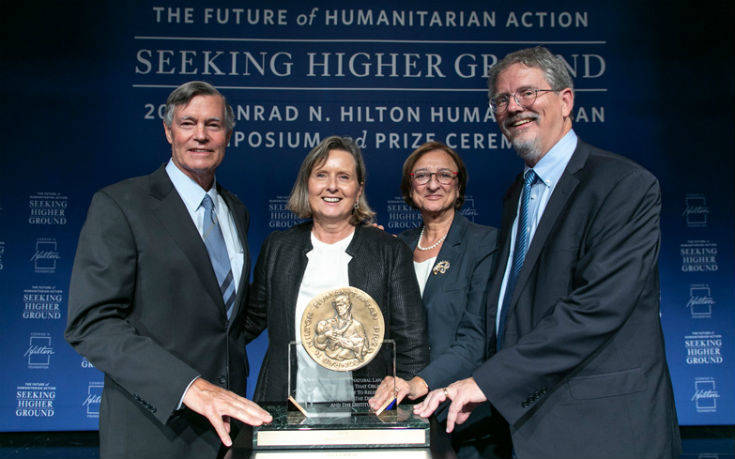 Απονομή στη ΜΕΤΑδραση του μεγαλύτερου ανθρωπιστικού βραβείου στον κόσμο