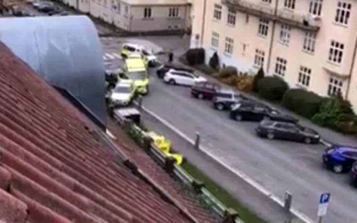 Κλεμμένο ασθενοφόρο έπεσε σε πεζούς στο Όσλο