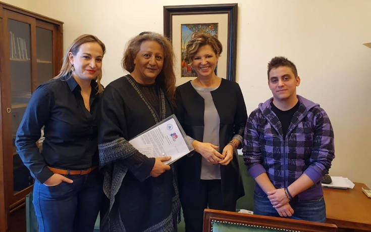 Εκπρόσωποι του Σωματείου Υποστήριξης Διεμφυλικών επισκέφθηκαν το γραφείο της κ. Γεροβασίλη