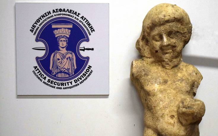Σύλληψη αρχαιοκάπηλου στη Μεσσηνία με άγαλμα τεράστιας αξίας