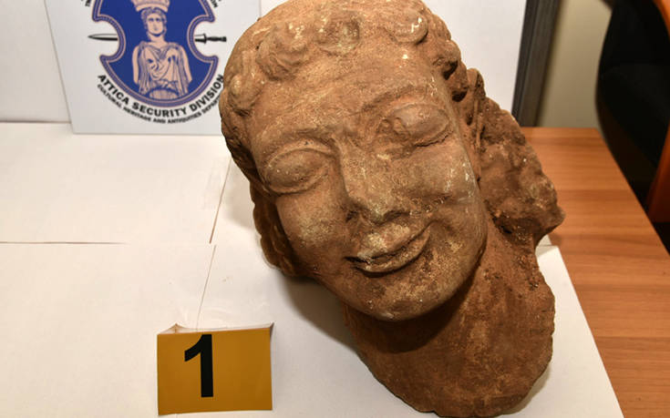 Αρχαιοκάπηλος πουλούσε κεφαλή Kούρου από τον 6ο π.Χ. αιώνα για 500.000 ευρώ