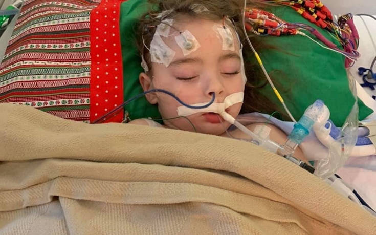 Η γρίπη παραλίγο να κοστίσει τη ζωή 4χρονης, το κορίτσι έχασε την όρασή του