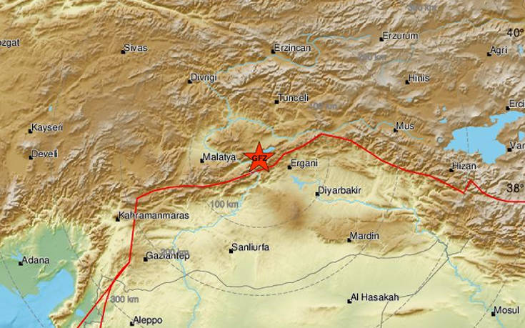 Ισχυρός σεισμός τώρα στην Τουρκία: Είχε μέγεθος 6,9 ρίχτερ
