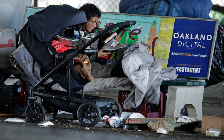 Κορονοϊός ΗΠΑ: Περίπου 60.000 άστεγοι στην Καλιφόρνια ενδέχεται να προσβληθούν