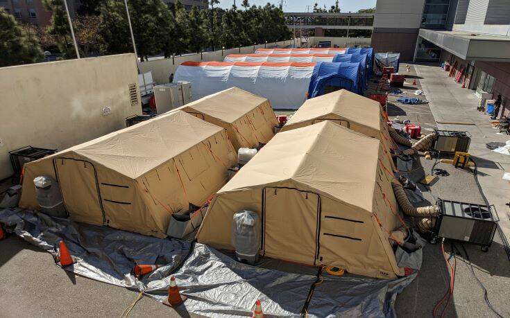 Κορονοϊός: Διπλασιάστηκαν σε 4 μέρες τα κρούσματα στην Καλιφόρνια &#8211; Γεμίζουν τα κρεβάτια στις ΜΕΘ