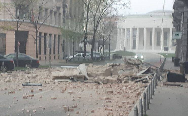 Δύο ισχυροί σεισμοί ταρακούνησαν το Ζάγκρεμπ