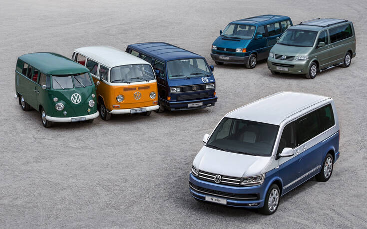 70 χρόνια VW Transporter