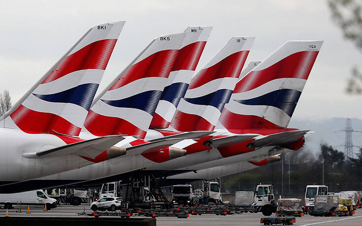 Βρετανία: Πρόταση ώστε καθηλωμένα αεροσκάφη να γίνουν θάλαμοι εντατικής θεραπείας για τον κορονοϊό