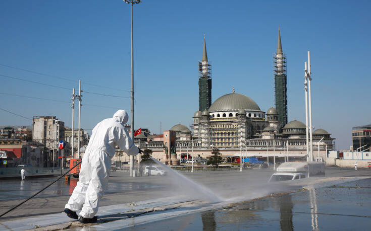Καλπάζει ο κορονοϊός στην Τουρκία: Σχεδόν 15.000 κρούσματα σε 24 ώρες