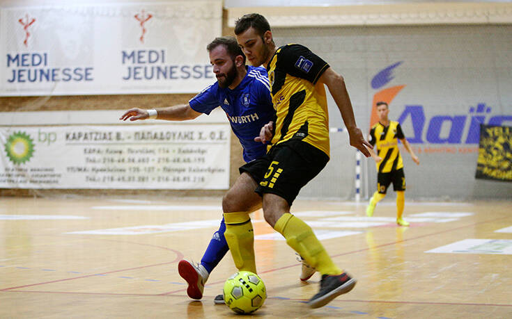 Futsal: Οριστική διακοπή στη σεζόν, πρωταθλήτρια η ΑΕΚ