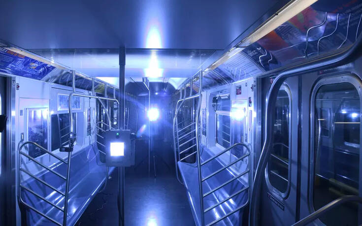 Να πώς απολυμαίνει το μετρό της Νέας Υόρκης τα τρένα του