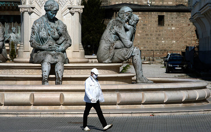 Ραγδαία αύξηση των κρουσμάτων του κορονοϊού στη Βόρεια Μακεδονία