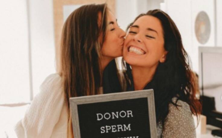 Ζευγάρι γυναικών κάνει διαγωνισμό μέσω διαδικτύου και χαρίζει το σπέρμα δωρητή