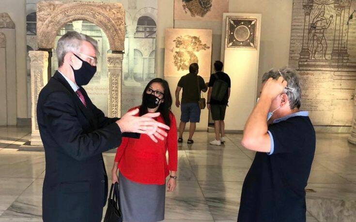 Ξενάγηση του Τζέφρι Πάιατ στο Βυζαντινό Μουσείο