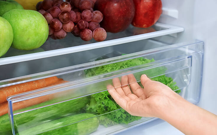 Δύο τρόποι για να παραμένουν τα λαχανικά στο ψυγείο φρέσκα για περισσότερο καιρό
