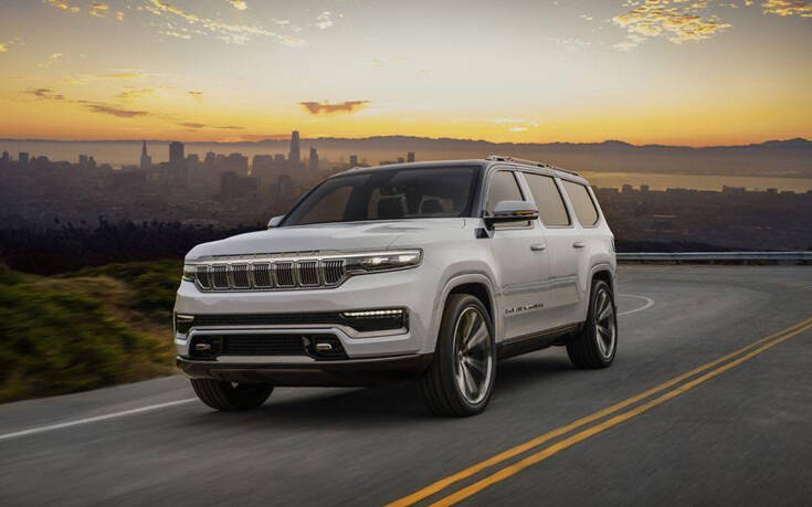 Νέο Jeep Grand Wagoneer Concept: Η απόλυτη Premium πρόταση της Jeep στα SUV