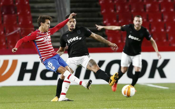 Δεύτερη ισοπαλία για τον ΠΑΟΚ στο Europa League, 0-0 με τη Γρανάδα στην Ισπανία