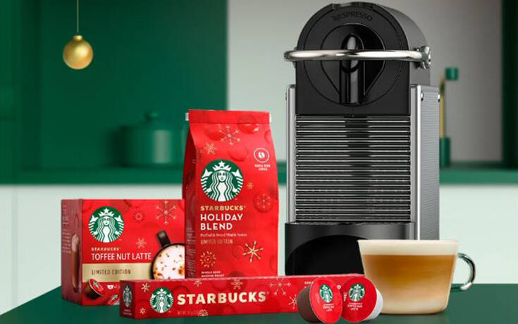 H νέα πολύ-αναμενόμενη Χριστουγεννιάτικη σειρά προϊόντων Starbucks
