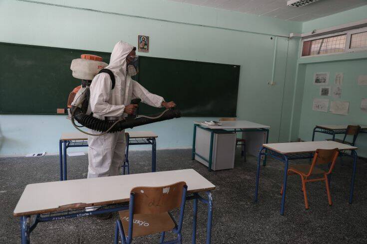 Κορονοϊός στη Θεσσαλονίκη: Τρεις μαθητές ασυμπτωματικοί &#8211; Απολυμάνθηκαν τρία σχολεία
