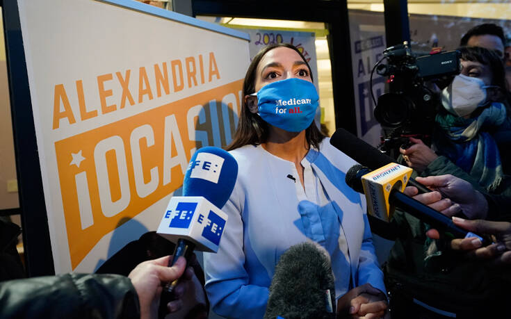 Εκλογές ΗΠΑ 2020: Η νεαρή Αλεξάντρια Οκάζιο-Κόρτες επανεξελέγη στη Νέα Υόρκη