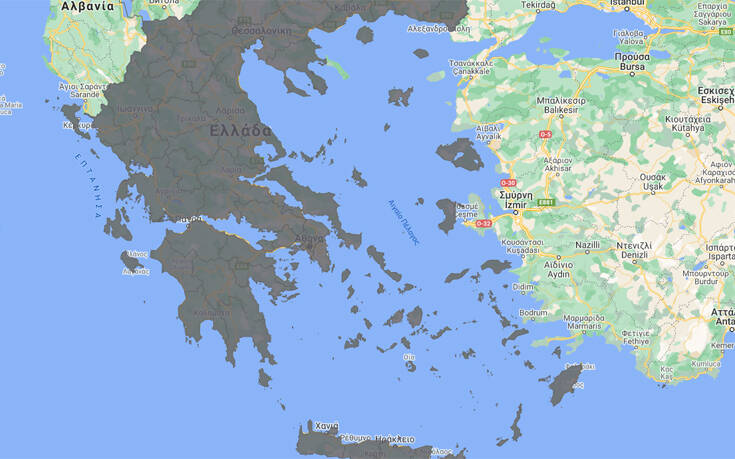Ο νέος χάρτης υγειονομικής ασφάλειας &#8211; Όλη η Ελλάδα είναι γκρι