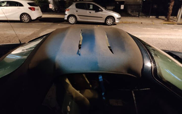 Άγνωστοι προκάλεσαν ζημιές σε δύο αυτοκίνητα του Αργύρη Ντινόπουλου