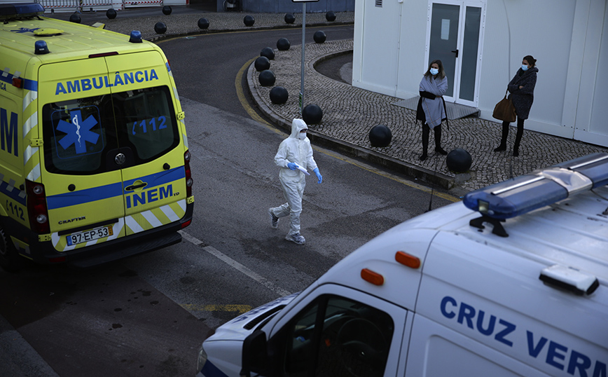 Πορτογαλία: Αύξηση των κρουσμάτων και η πίεση που δέχονται τα νοσοκομεία μοιάζει με αυτήν σε κατάσταση πολέμου