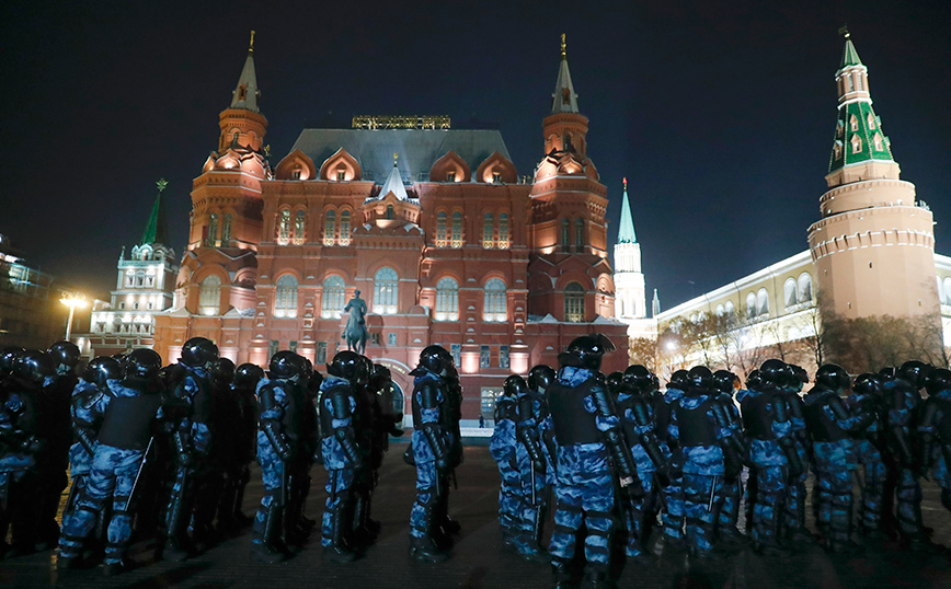 Ρωσία: Οι διαδηλώσεις υπέρ Ναβάλνι έφεραν αύξηση των προστίμων για απείθεια κατά της αρχής