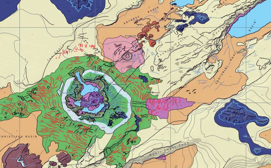 Ο πρωτοποριακός υποθαλάσσιος χάρτης της Σαντορίνης με τη μεθοδολογία της πλανητικής γεωλογίας