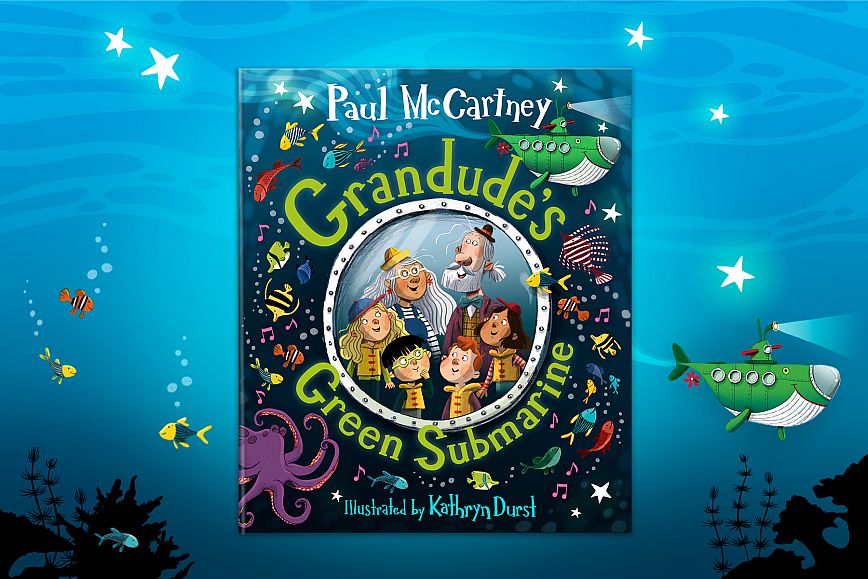 Πολ ΜακΚάρτνεϊ: Ετοιμάζει το νέο του παιδικό βιβλίο με τίτλο «Grandude’s Green Submarine»