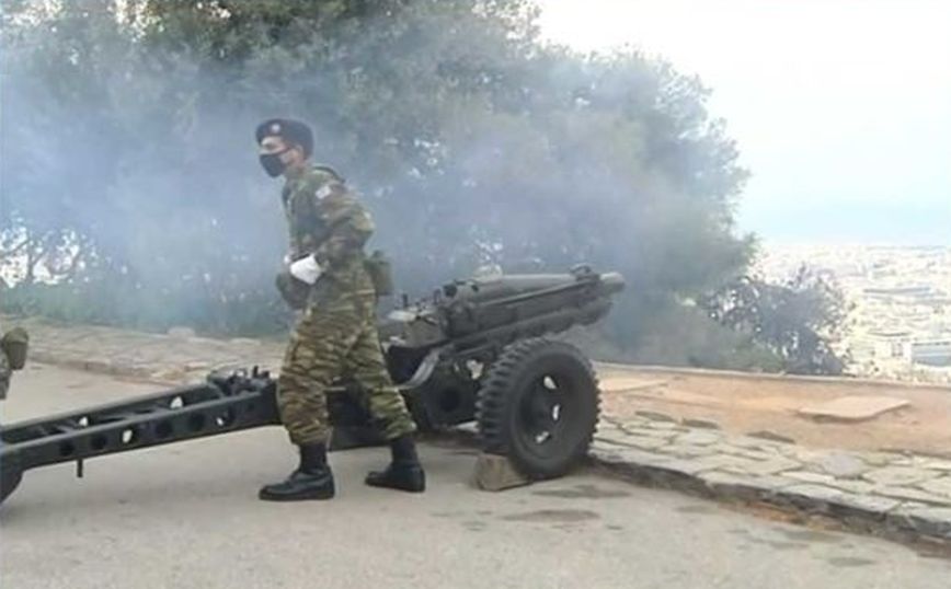 200 χρόνια από την Ελληνική Επανάσταση: Κανονιοβολισμοί στον Λυκαβηττό για τη σημερινή επέτειο