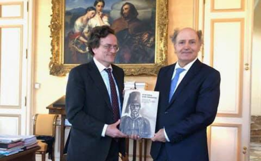 Βέλγιο: Το βιβλίο με «άρωμα» Επανάστασης του 1821 που έκανε δώρο στον βασιλιά Φίλιππο ο Έλληνας πρέσβης