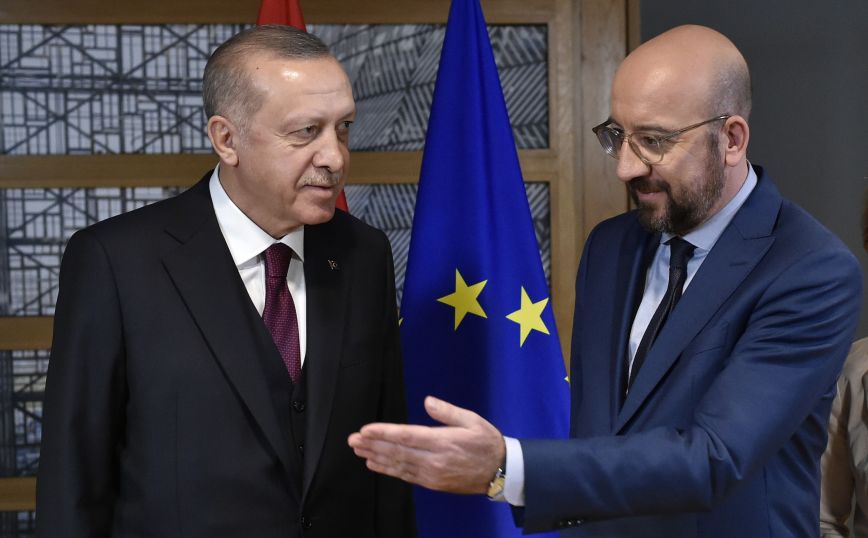 Επικοινωνία Μισέλ &#8211; Ερντογάν: «Η θετική ατζέντα της ΕΕ παραμένει επί τάπητος, υπό τους γνωστούς όρους»