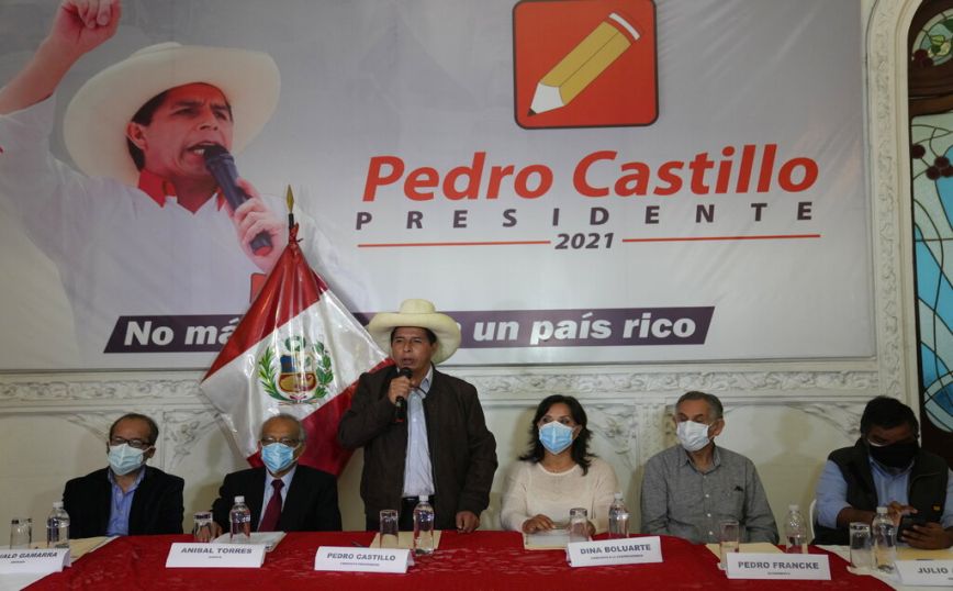 Προεδρικές εκλογές Περού: Νικητής με… αστερίσκο ο Πέδρο Καστίγιο