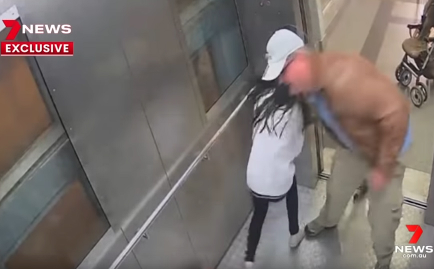 Αστυνομικός υπάλληλος κυνηγούσε κοριτσάκι μέσα σε ασανσέρ &#8211; Το περιστατικό κατέγραψαν κάμερες