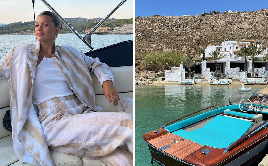 Οι πολυτελείς διακοπές της οικογένειας Richie στην Ελλάδα