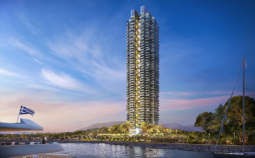 Riviera Tower: O υψηλότερος πράσινος ουρανοξύστης της Μεσογείου θα είναι στο Ελληνικό