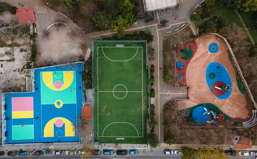Δήμος Αθηναίων: Αθλητικά κέντρα και παιδικές χαρές του Νέου Κόσμου άλλαξαν όψη
