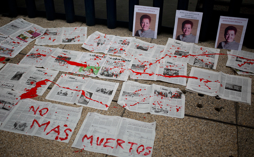 Άλλη μία δολοφονία δημοσιογράφου στο Μεξικό &#8211; Πάνω από 100 έχουν δολοφονηθεί από το 2000