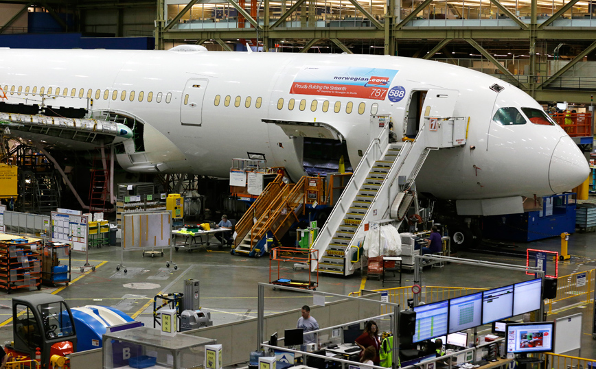Boeing: Νέος πονοκέφαλος με τα «787 Dreamliner» &#8211; Φέρουν ελαττωματικά εξαρτήματα