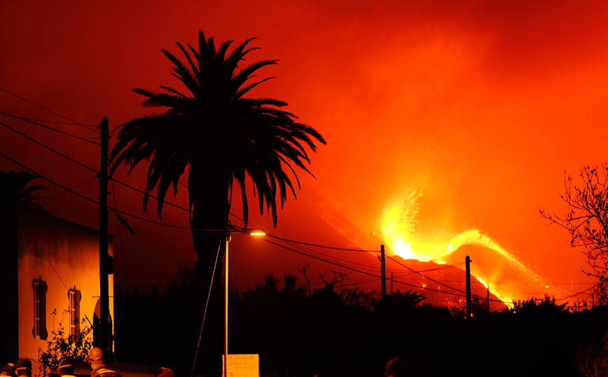 Λα Πάλμα: Εντολή εκκένωσης για ακόμη 800 κατοίκους &#8211; Τα σπίτια τους απειλούνται από τη λάβα