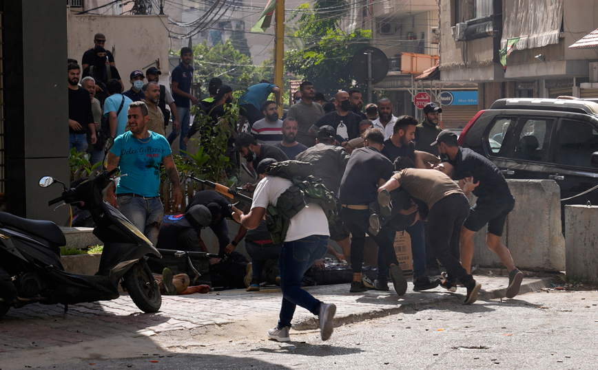 Χάος στη Βηρυτό: «Ένοπλοι στόχευαν τους διαδηλωτές στο κεφάλι» &#8211; Δύο οι νεκροί