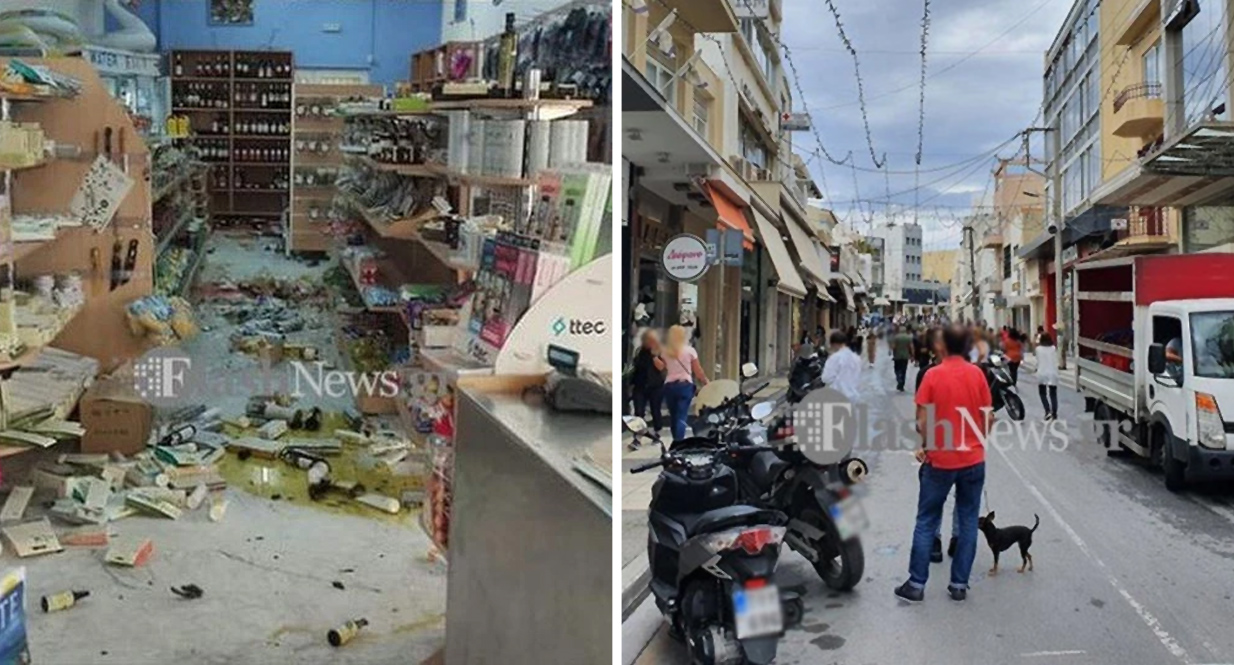 Ισχυρός σεισμός στην Κρήτη: Τα 6,3 Ρίχτερ έβγαλαν τον κόσμο στους δρόμους &#8211; «Προκλήθηκε ανεπαίσθητο τσουνάμι»