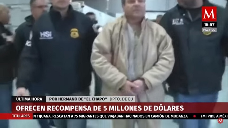 Το Στέιτ Ντιπάρτμεντ «επικήρυξε» τον αδελφό του «Ελ Τσάπο», του διασημότερου Μεξικανού βαρόνου των ναρκωτικών