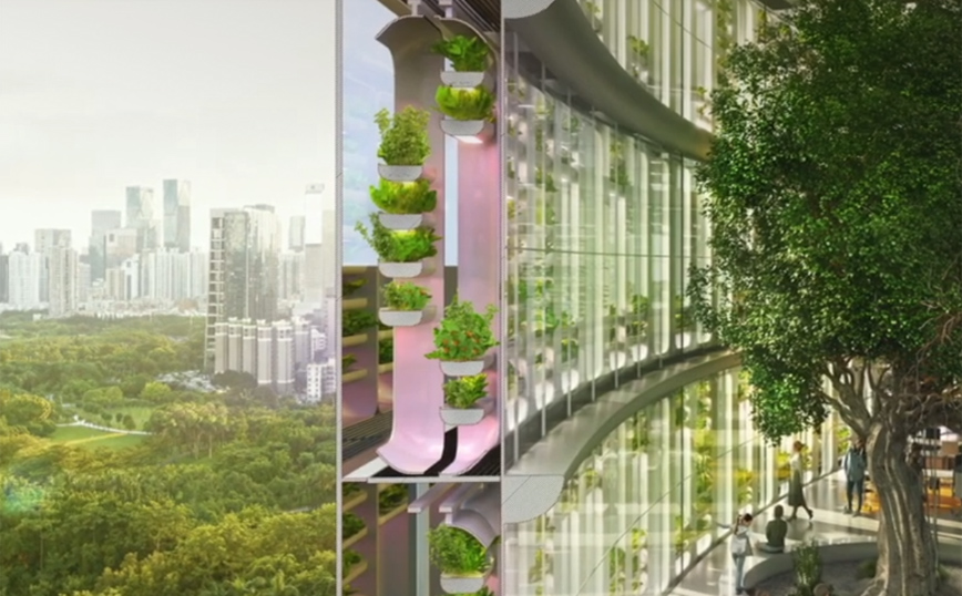 Jian Mu: Ένας ουρανοξύστης νέας γενιάς με ενσωματωμένη φάρμα
