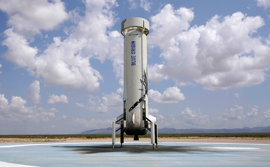 Ο Τζεφ Μπέζος και η Blue Origin Ο Τζεφ Μπέζος και η Blue Origin