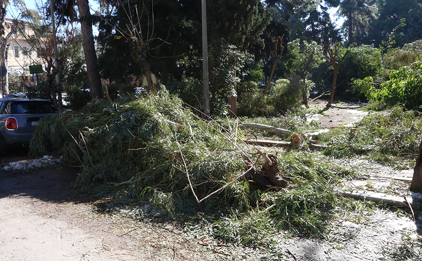 Ανεμοστρόβιλος χτύπησε χωριά της Παραμυθιάς: Έπεσαν στέγες και καμινάδες, έγιναν διακοπές ρεύματος