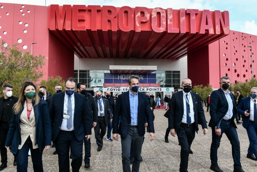 Στην Horeca και το Metropolitan Expo με αισιόδοξα μηνύματα ο πρωθυπουργός