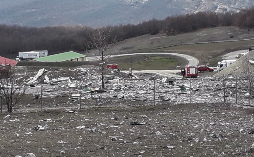 Γρεβενά: Τέσσερις πραγματογνώμονες θα ερευνήσουν τα αίτια της έκρηξης στο εργοστάσιο