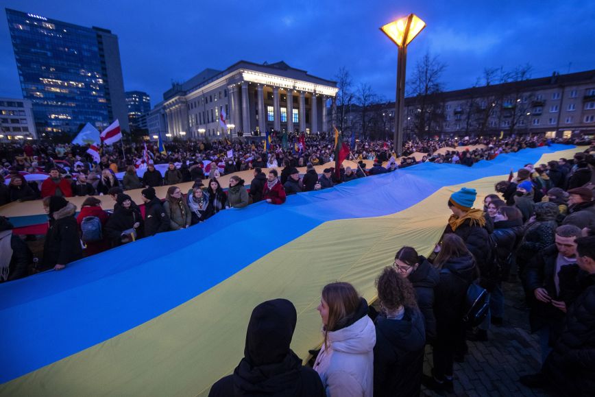 Πόλεμος στην Ουκρανία: Δύσκολα μπορεί να πει κανείς πλέον στη Λιθουανία «ο Πούτιν είναι σπουδαίος»